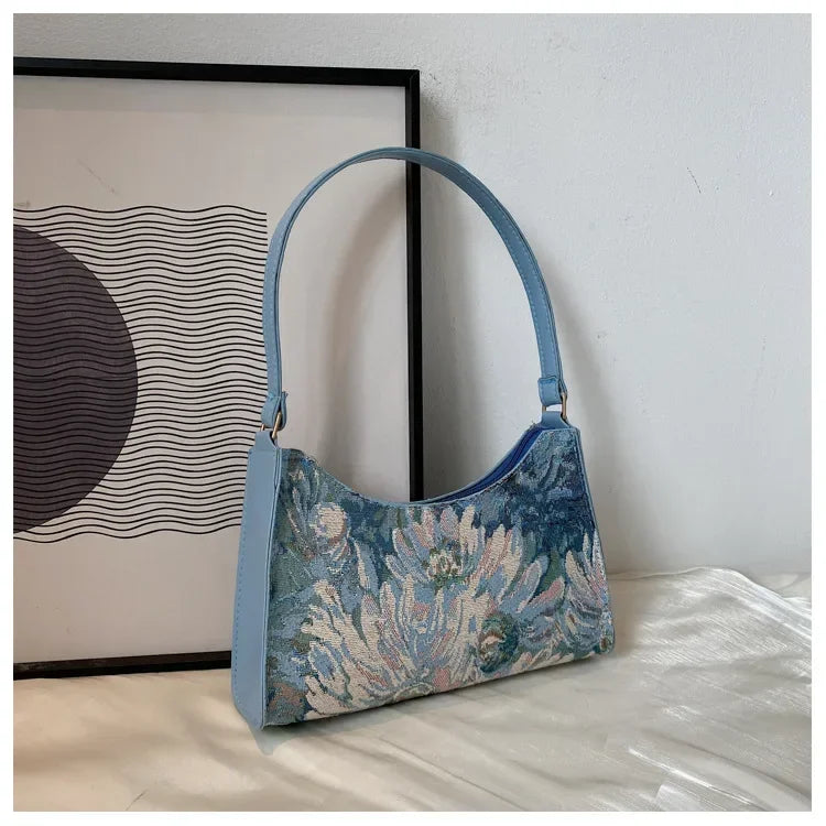 Margot Canvas Shoulder Bag