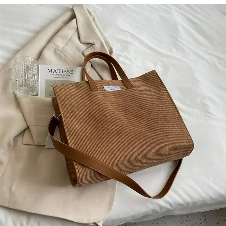Olivia Corduroy Shoulder Bag