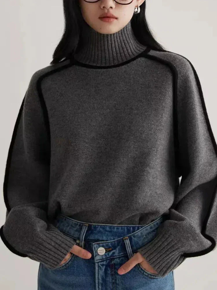 Corwynn London | Signature Cashmere Contrast Jumper