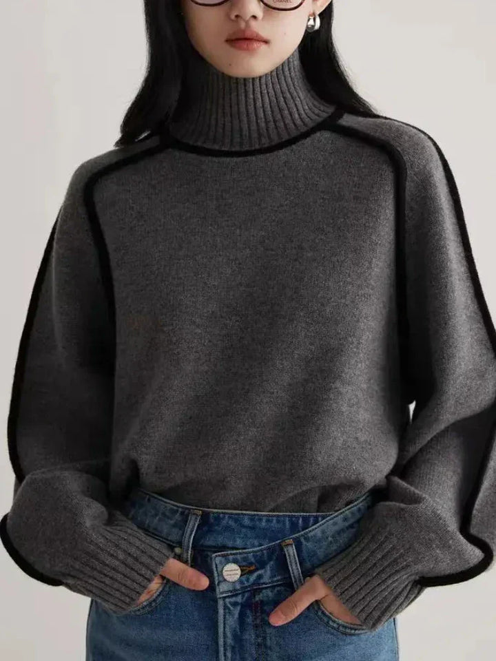 Corwynn London | Signature Cashmere Contrast Jumper